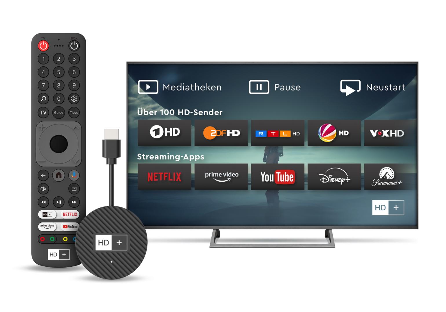 Streaming-Player HD+ IP TV-Stick im Test, Bild 