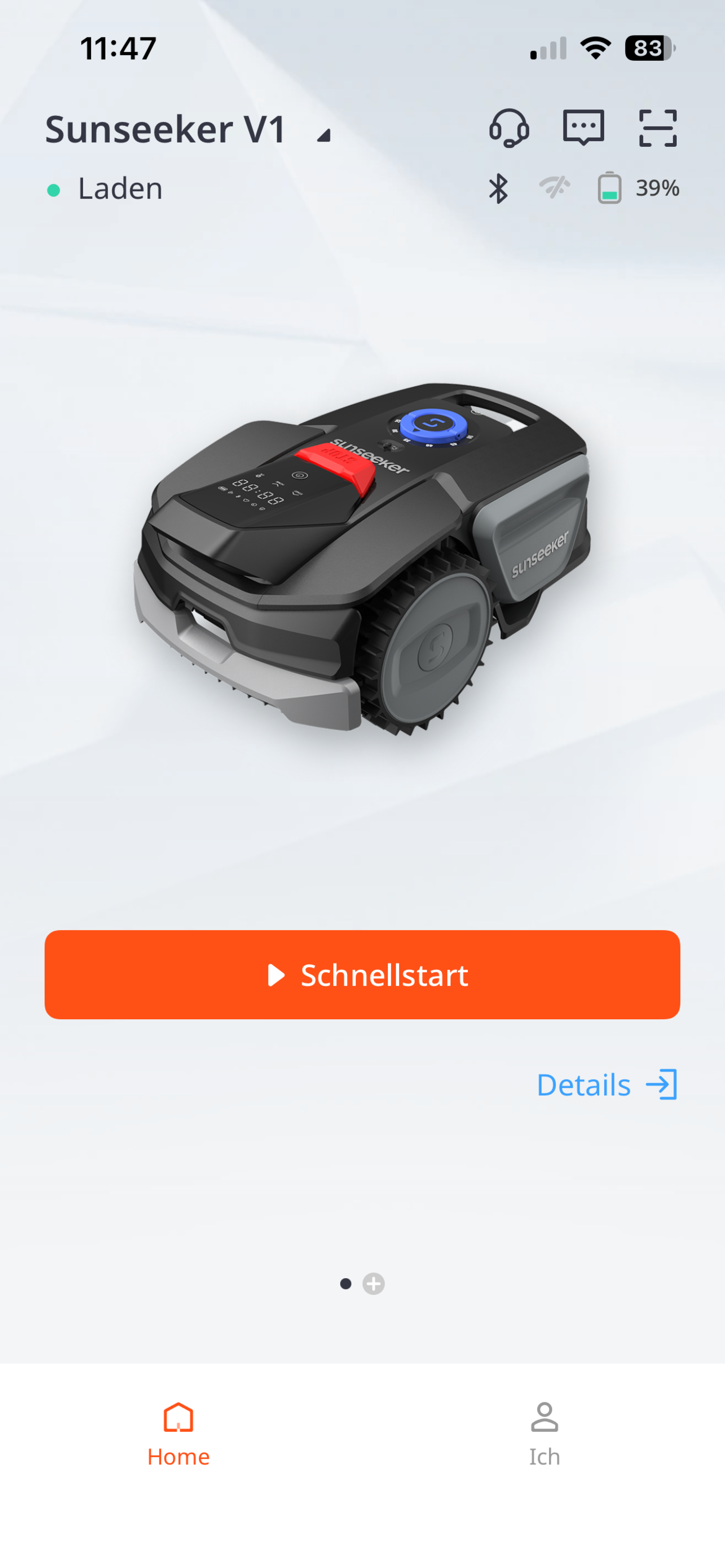 Mähroboter Sunseeker V1 im Test, Bild 