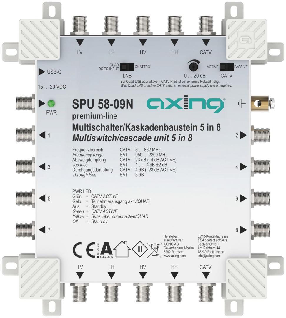 Multischalter Axing SPU 58-09N im Test, Bild 