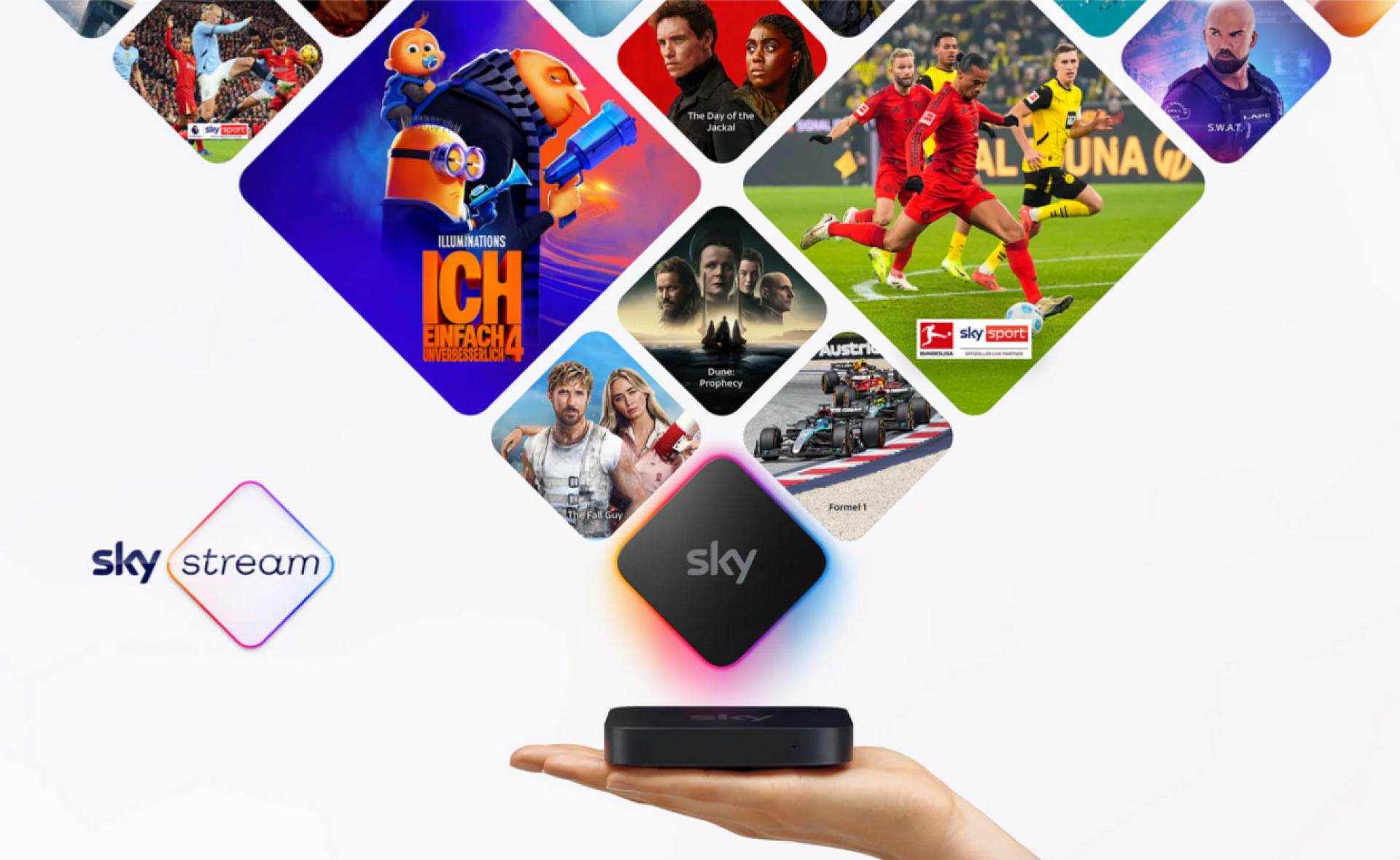 Digital Audio Sky OS und neue Oberfläche: Sky Stream ab sofort auch für Bestandskunden mit Sky Q IPTV Box  - News, Bild 