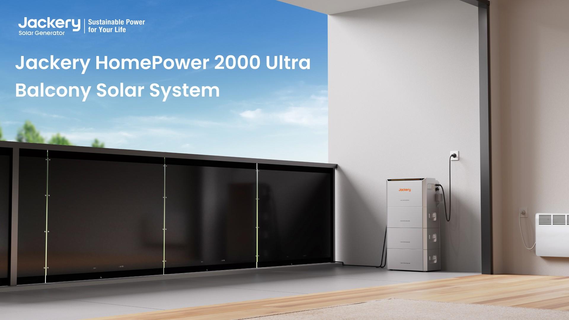 Smart Home Jackery HomePower 2000 Ultra: Balkonkraftwerkspeicher bietet Brandschutz mit Selbstlöschfunktion - News, Bild 