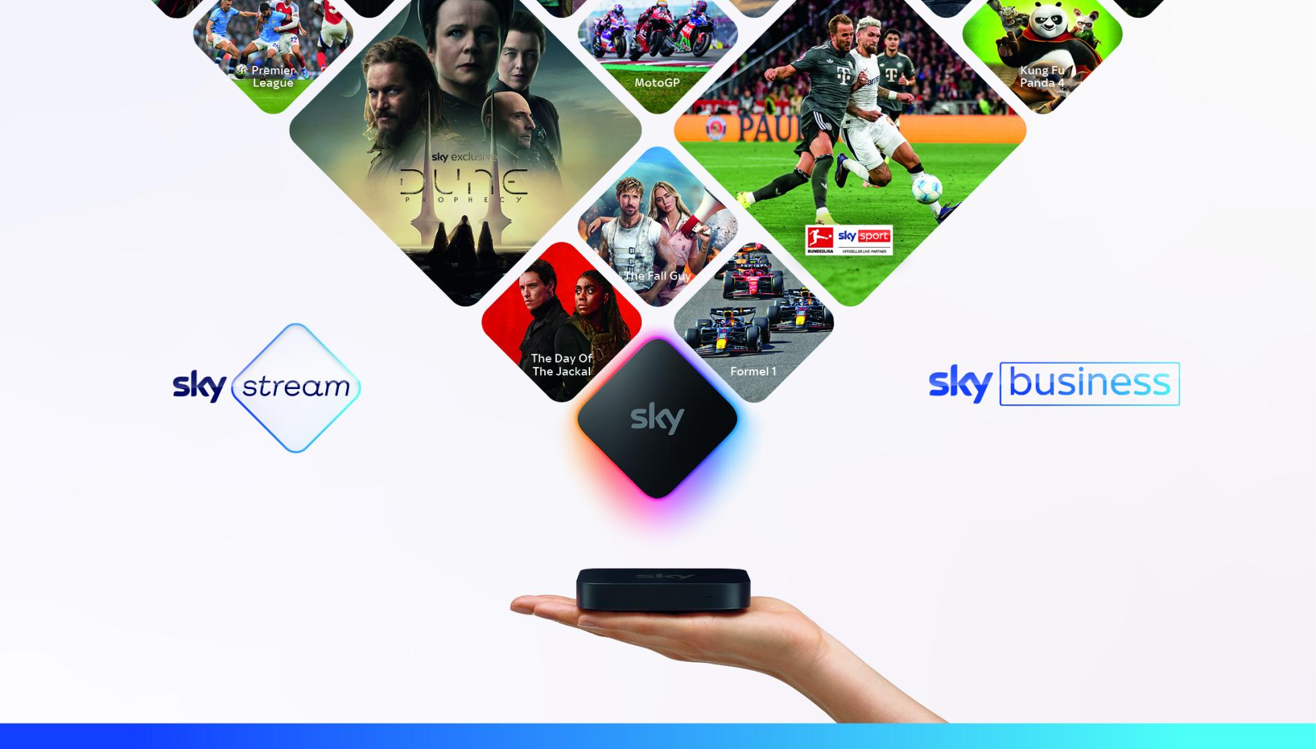 Smart Home Marktstart für Sky Stream Hotel - Sport, Serien, Filme und Live-TV - News, Bild 