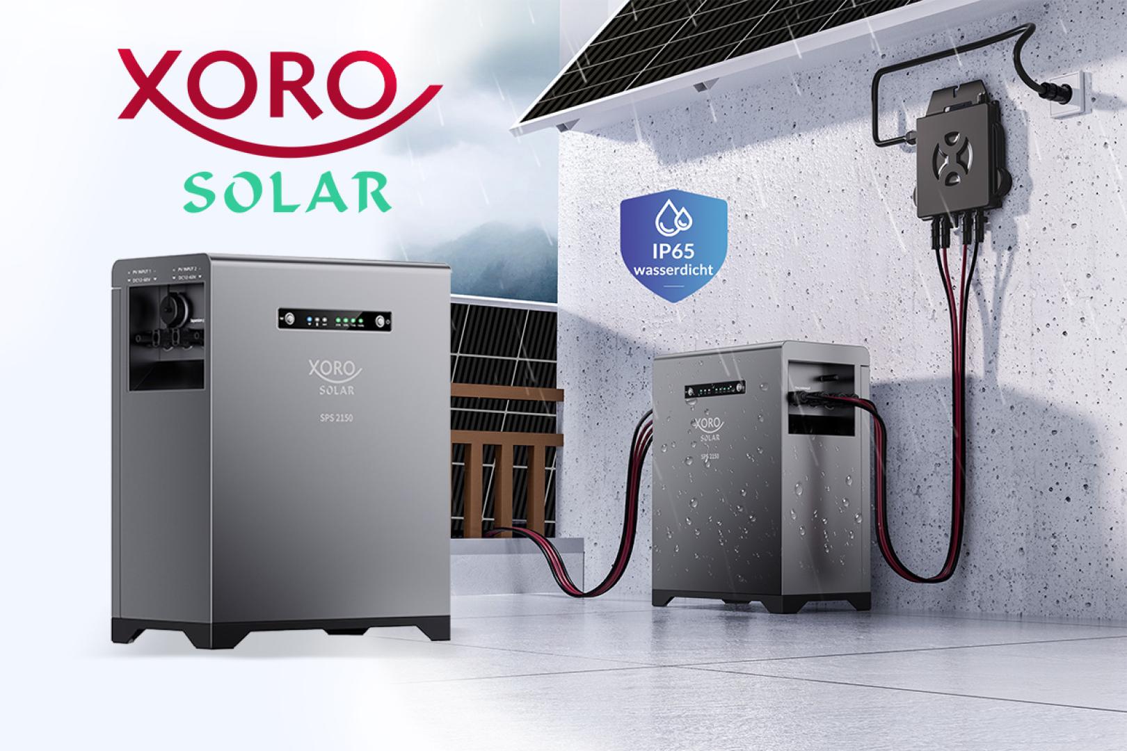 Smart Home Steuerung und Überwachung per App: Neuer Solarstromspeicher Xoro Solar SPS 2155 - News, Bild 