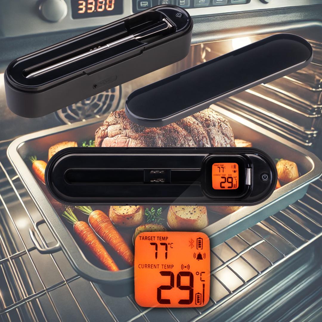 Smart Home Smartes Grillthermometer: Temperatur landet per Bluetooth auf dem Smartphone - News, Bild 