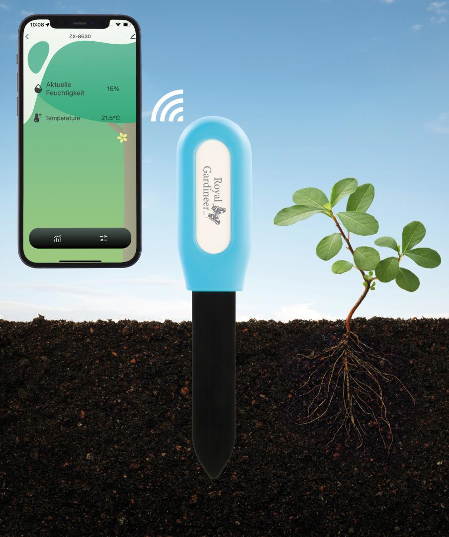 Smart Home Per App alle Pflanzen im Blick: Smarter Pflanzen-Bodenfeuchte- & Temperatursensor - News, Bild 