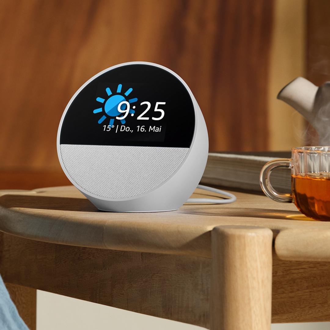 Smart Home Neuer smarter Amazon-Wecker Echo Spot - Kompatibel mit Smart-Home-Produkten - News, Bild 