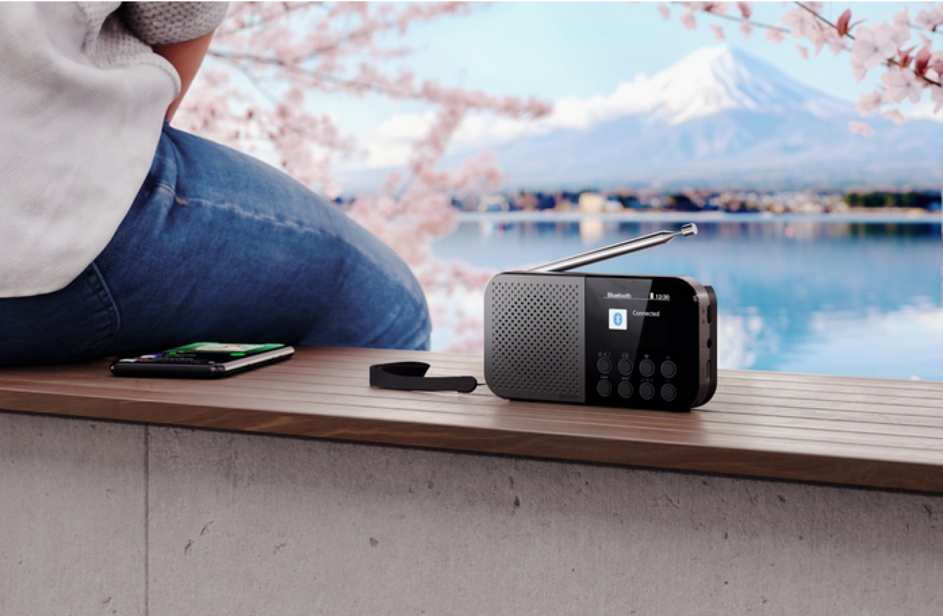 Digital Audio Kompaktes Digitalradio von Sharp für Bluetooth-Streaming - News, Bild 